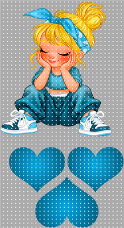 Keychain sticker-Y 2056